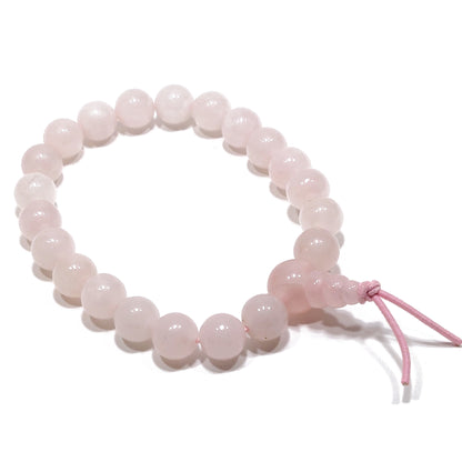 Pulsera Cuarzo rosa tibetana