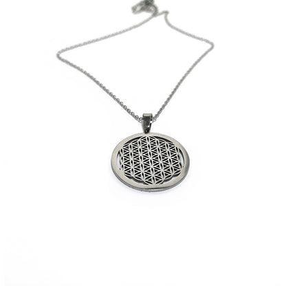 Flower of Life stainless steel pendant