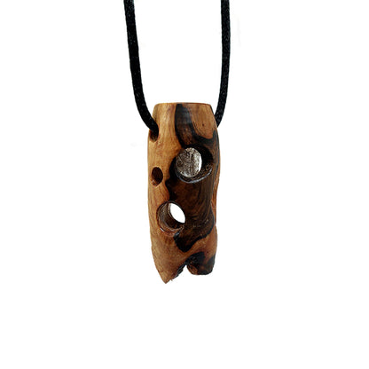 Herkimer diamond cage pendant