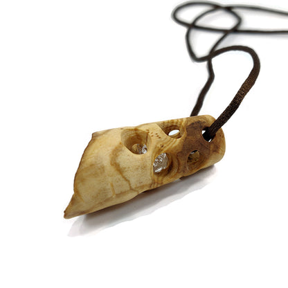 Herkimer diamond cage pendant