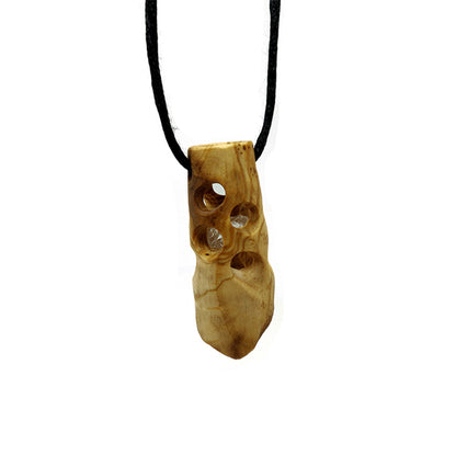 Herkimer diamond cage pendant
