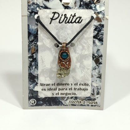 Pyrite pendant