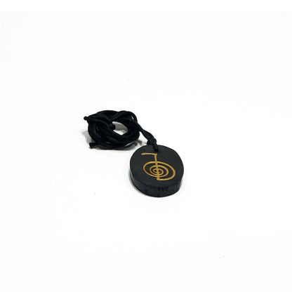 Cho Ku Rei Oval Shungite Pendant /EMF Protection / 5G Protection