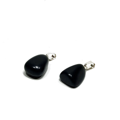 Shungite Tumbled Pendant / EMF Protection / 5G Protection