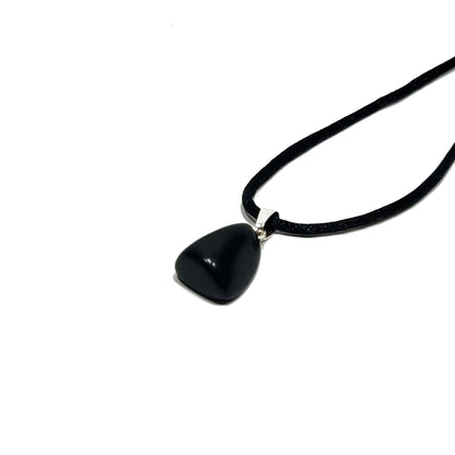 Shungite Tumbled Pendant / EMF Protection / 5G Protection