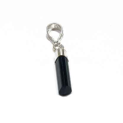 Mini Black Tourmaline Pendant