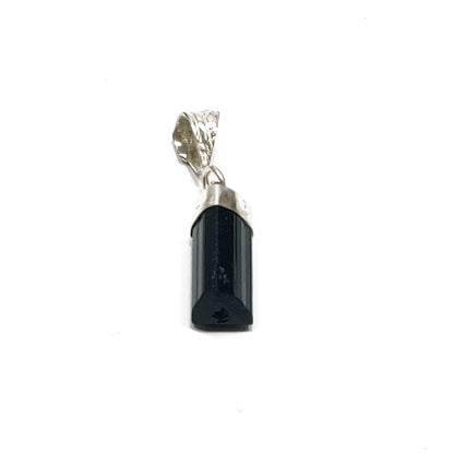 Mini Black Tourmaline Pendant
