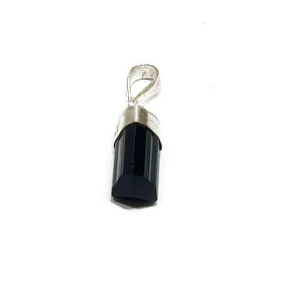 Mini Black Tourmaline Pendant