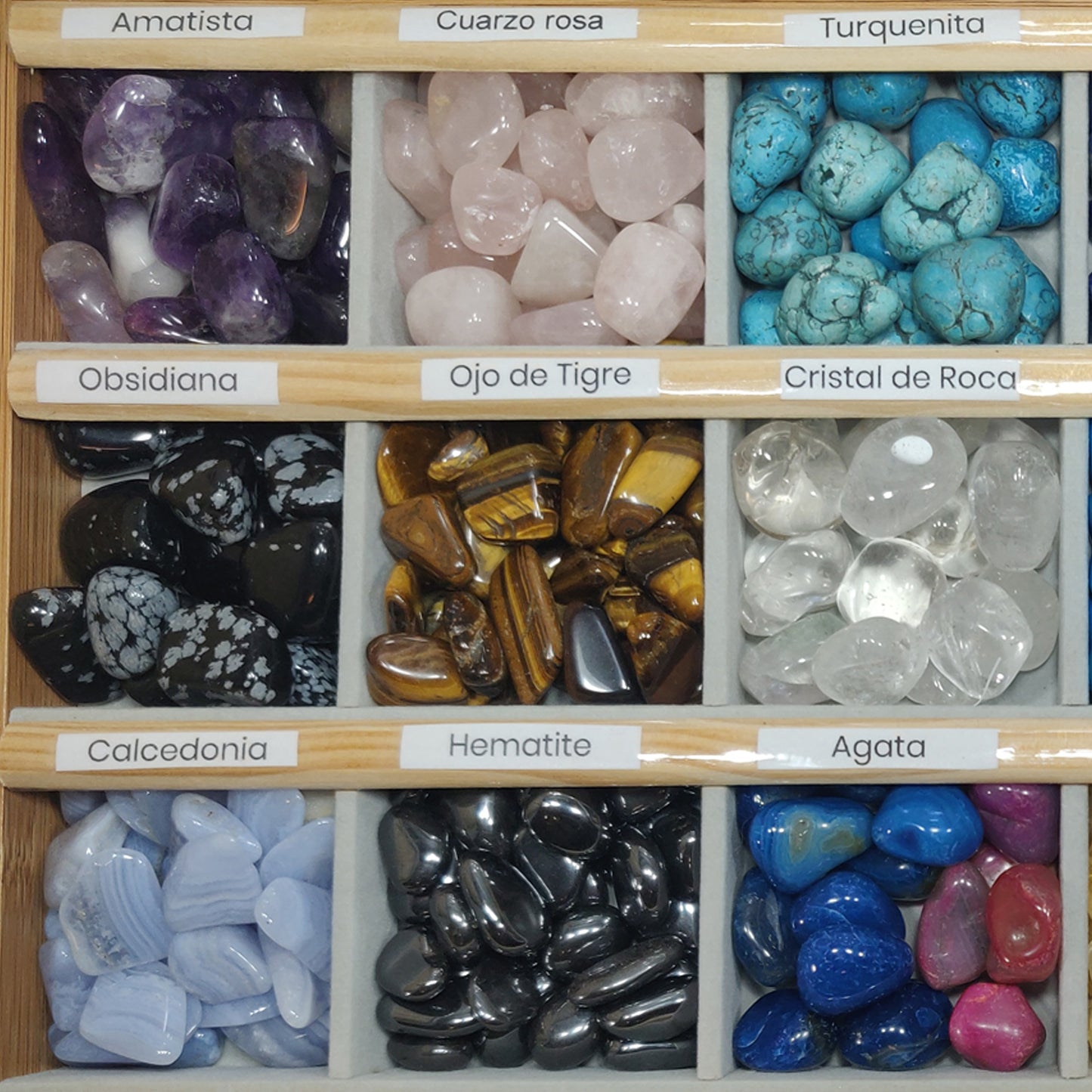 Rodados minerales variados