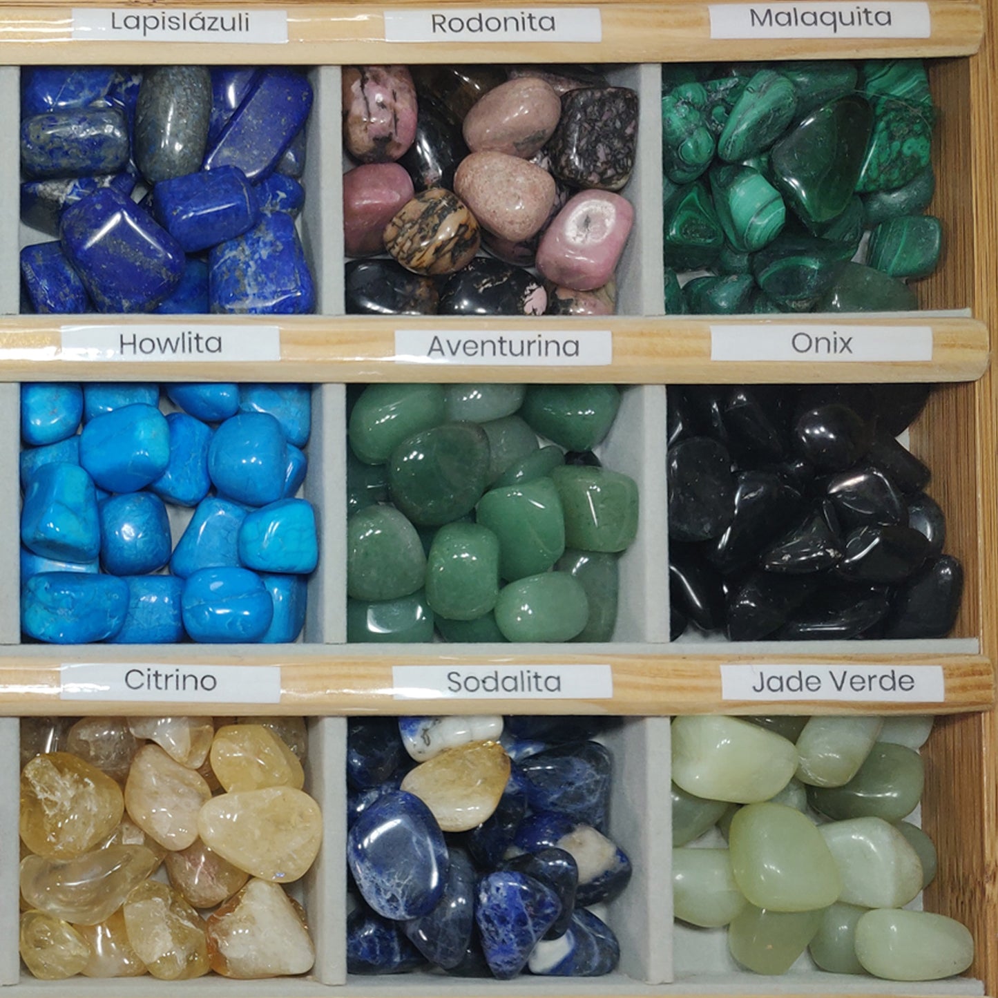 Rodados minerales variados
