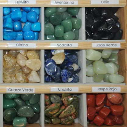 Rodados minerales variados