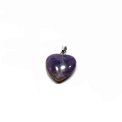 Amethyst and Rose Quartz Hearts