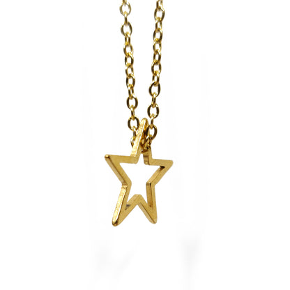 Colgante aro estrella