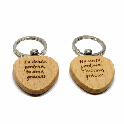 Ho'oponopono keychain