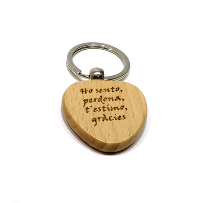 Ho'oponopono keychain