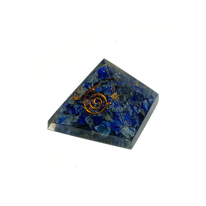 Pirámide Orgonita 4x4 cm / Protección EMF / Protección 5G